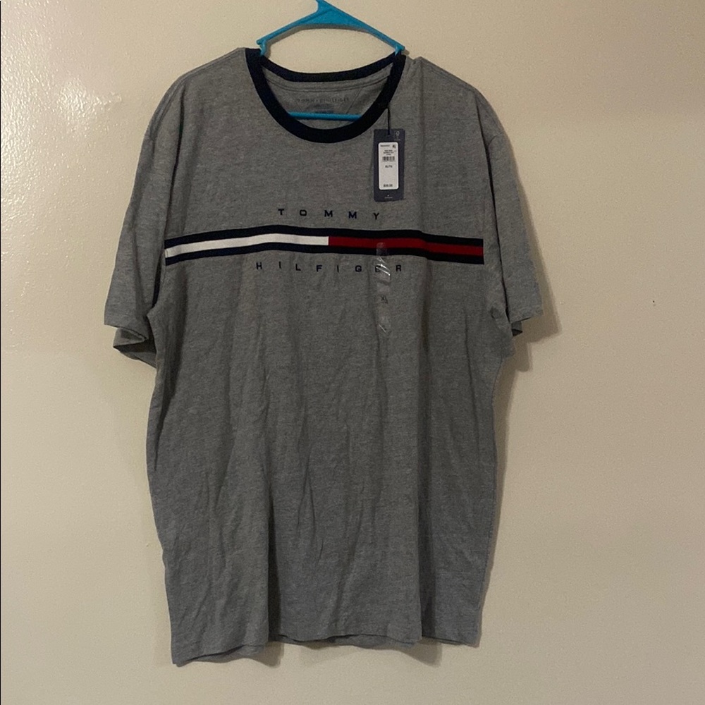 Tommy Hilfiger Gray Short Sleeve Tee Casual